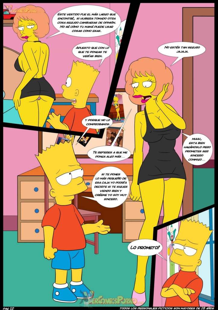 Os Simpsons Velhos Costumes Quadrinhos Pornos E Hentai Hqs