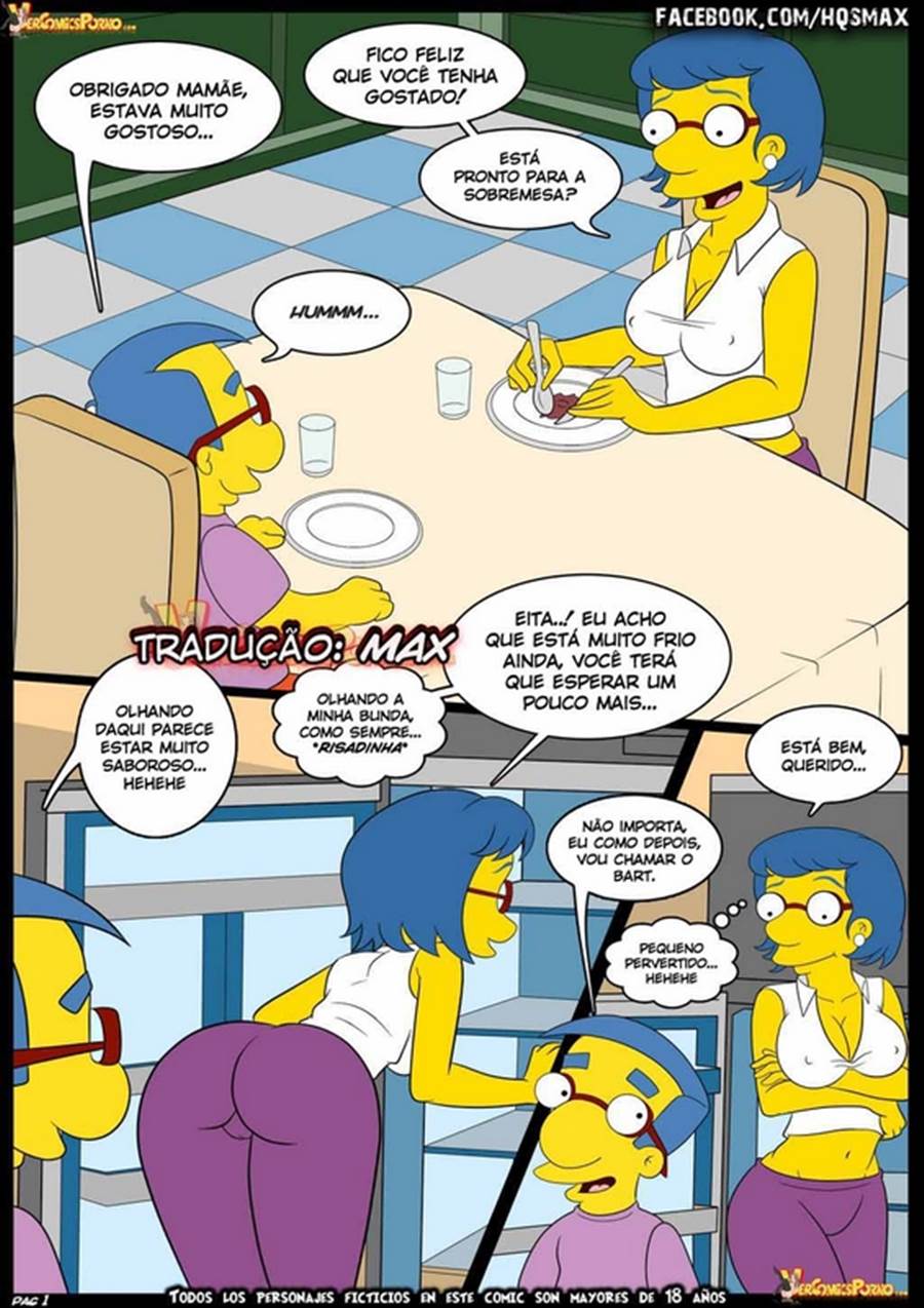 Os Simpsons – Velhos Costumes 6 - Quadrinhos eroticos - Xvídeos Porno